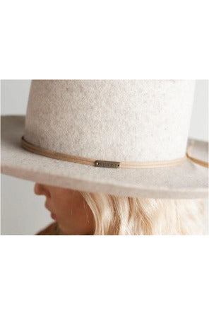Gigi Pip Ezra Western Hat-Mix Grey - BluePeppermint Boutique