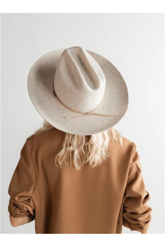 Gigi Pip Ezra Western Hat-Mix Grey - BluePeppermint Boutique