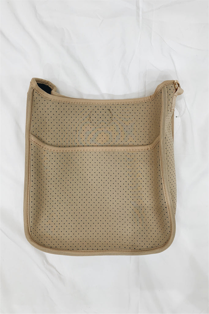 Ah-Dorned Neoprene Messenger Bag - BluePeppermint Boutique