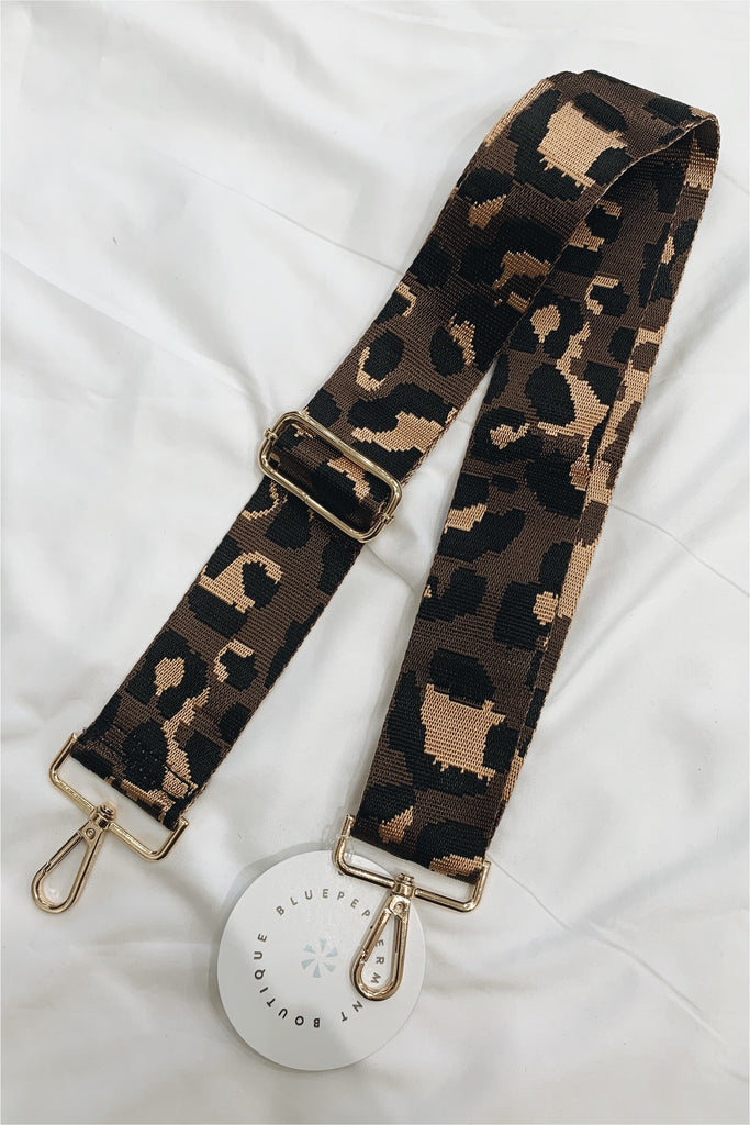 Ah-dorned Bag Strap-Animal Prints - BluePeppermint Boutique