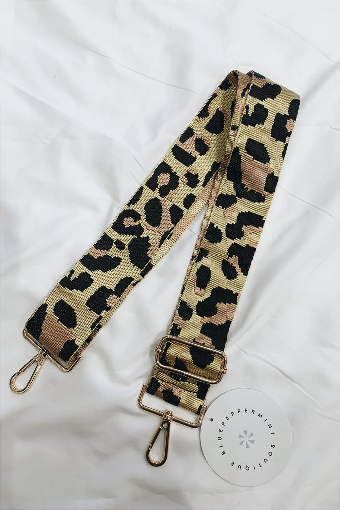 Ah-dorned Bag Strap-Animal Prints - BluePeppermint Boutique