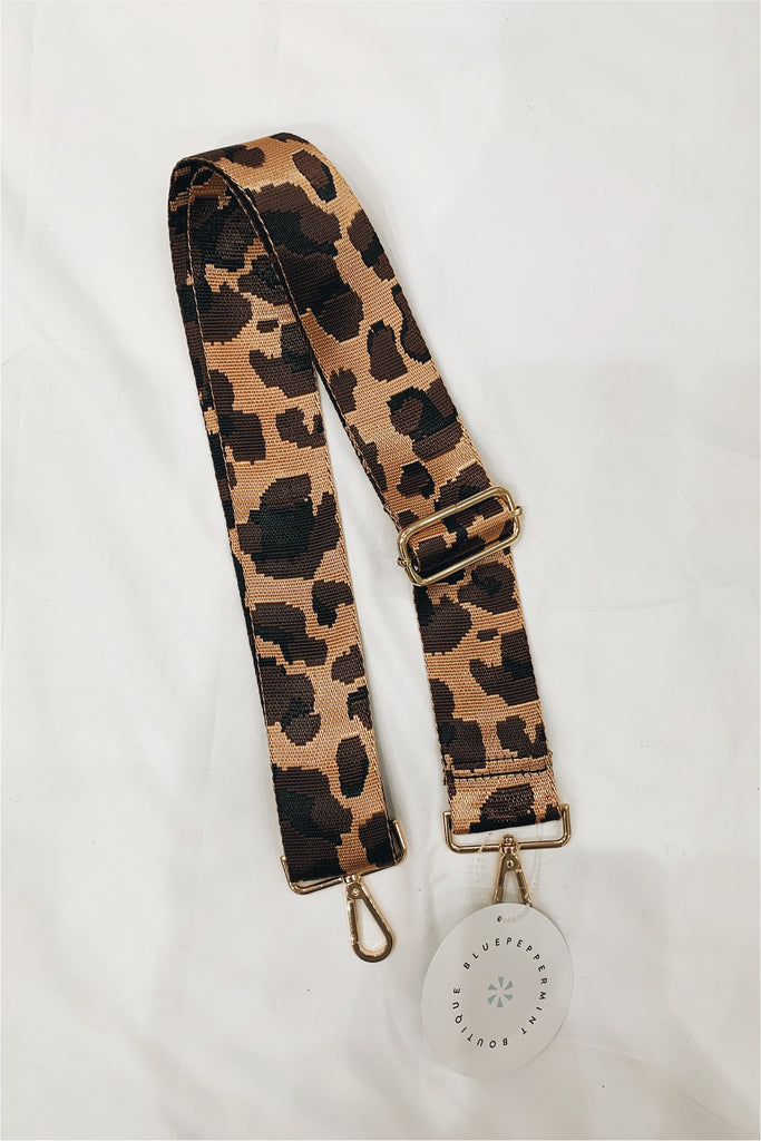 Ah-dorned Bag Strap-Animal Prints - BluePeppermint Boutique