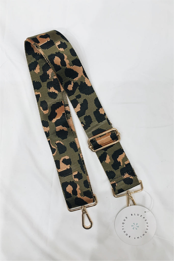 Ah-dorned Bag Strap-Animal Prints - BluePeppermint Boutique