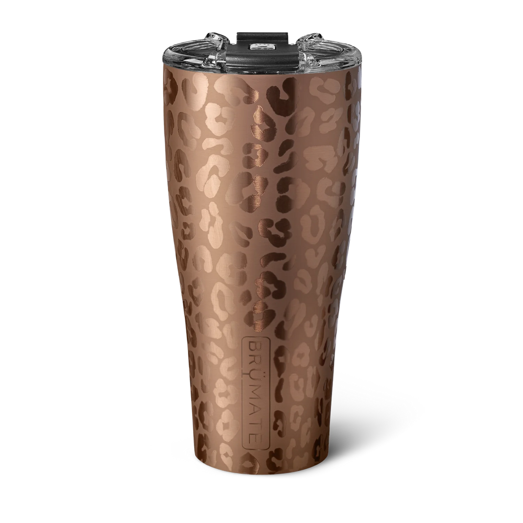 BruMate NAV XL 32oz - Gold Leopard - BluePeppermint Boutique