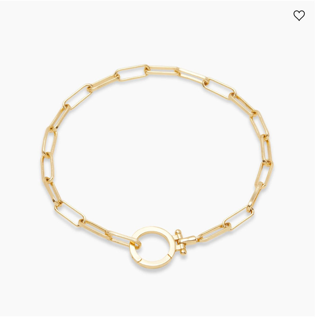 Gorjana Parker Bracelet-Gold - BluePeppermint Boutique