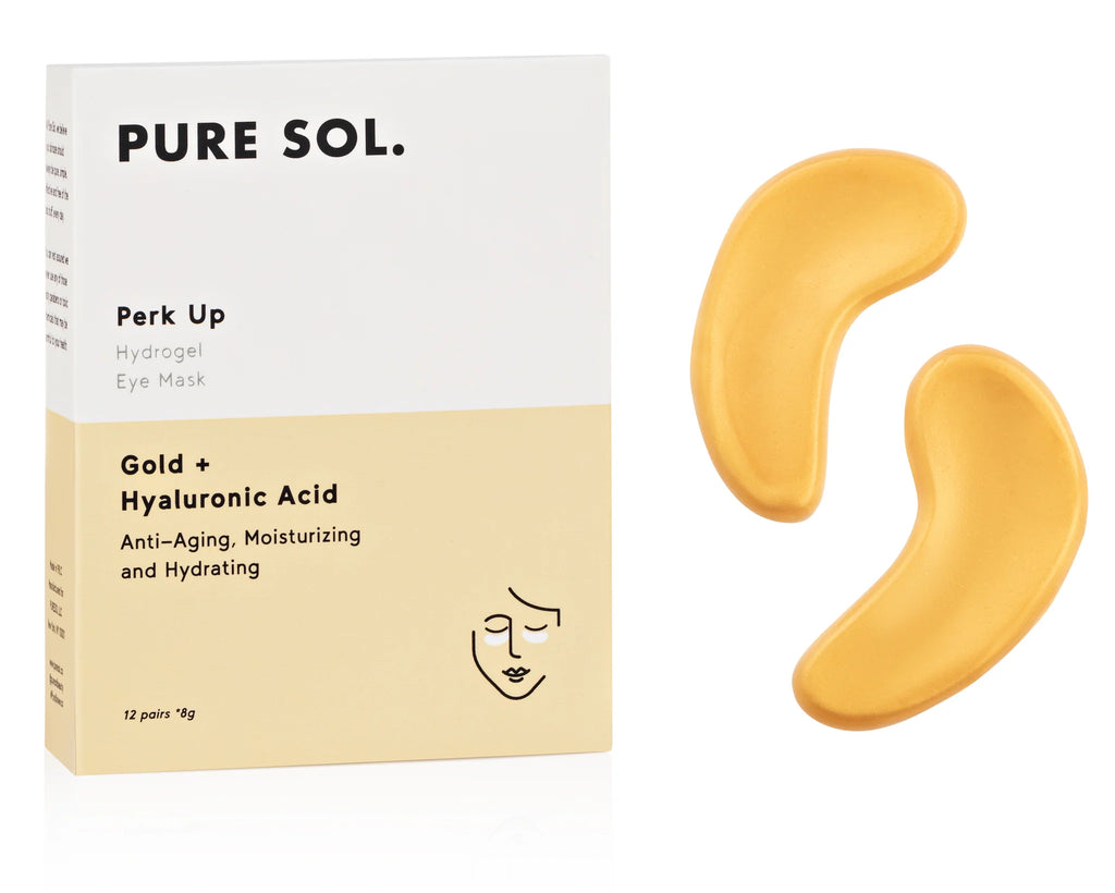 Perk Up Gold & Hyaluronic Acid Eye Mask - BluePeppermint Boutique
