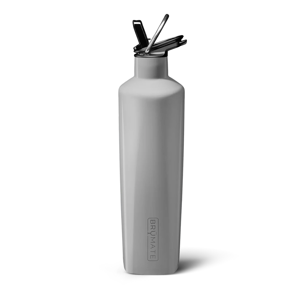 BruMate 25oz ReHydration Bottle-Concrete Gray - BluePeppermint Boutique