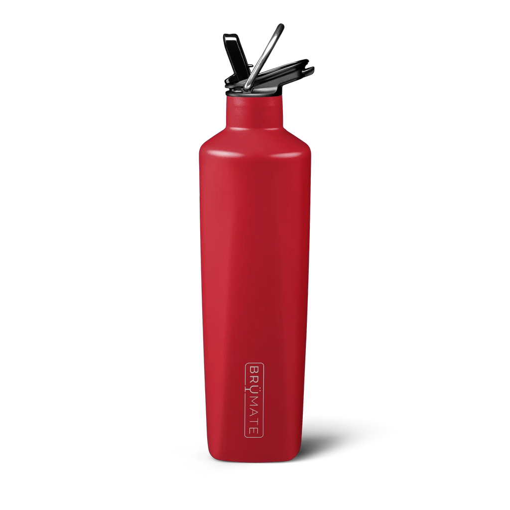BruMate 25oz ReHydration Bottle-Matte Ruby - BluePeppermint Boutique