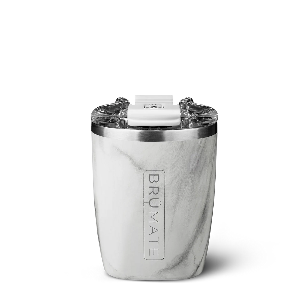 BruMate Rocks Tumbler 12oz-Carrara - BluePeppermint Boutique