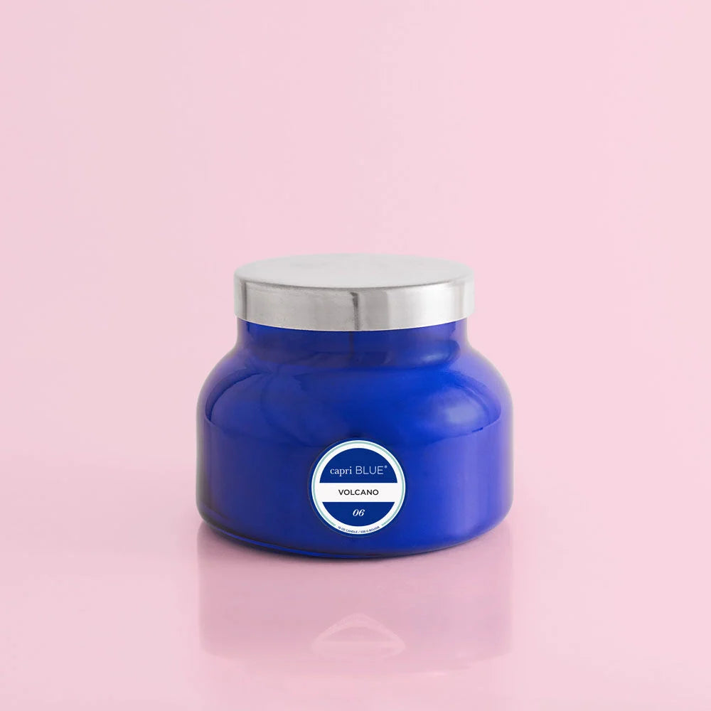 Capri Blue Volcano Jar Candle-Signature Blue - BluePeppermint Boutique