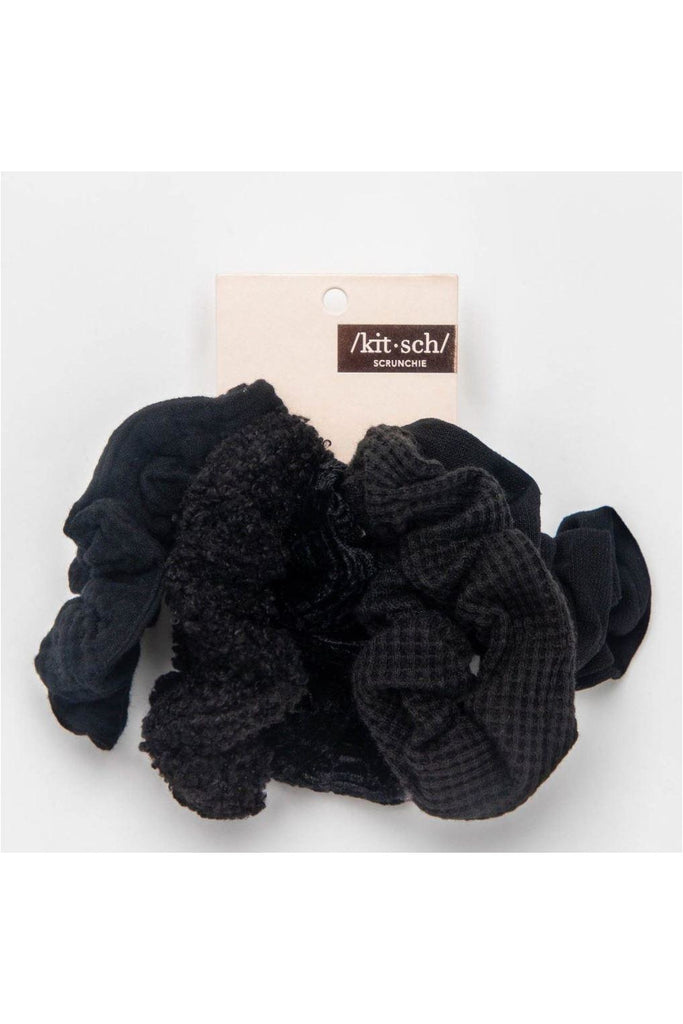Kitsch Assorted Textured Scrunchies - BluePeppermint Boutique