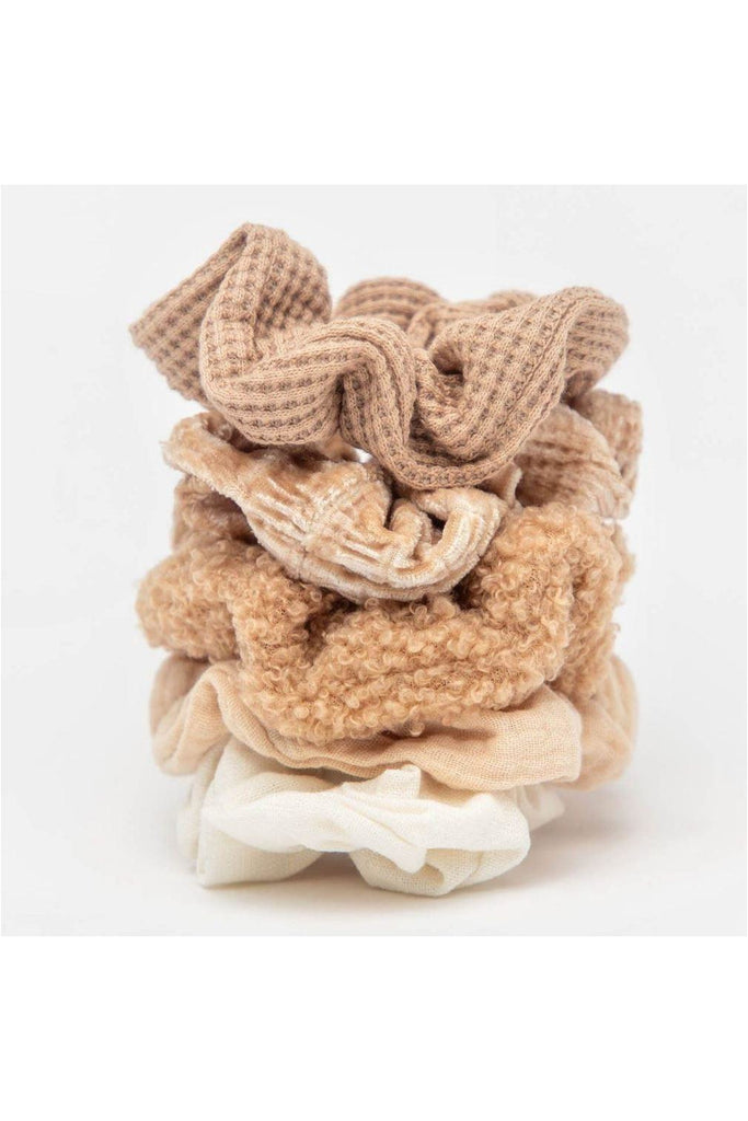 Kitsch Assorted Textured Scrunchies - BluePeppermint Boutique
