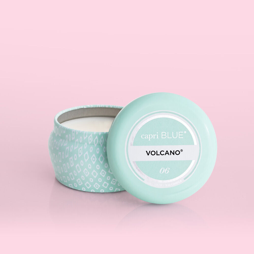 Capri Blue Volcano Mini Tin Candle-Aqua - BluePeppermint Boutique